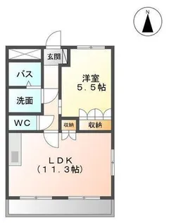 グレイス ヴィラI【2階】の間取り