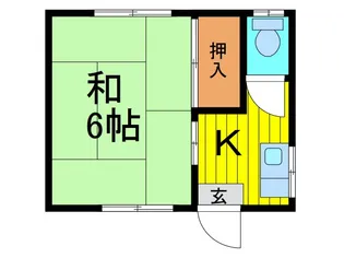 大山荘【1階】の間取り