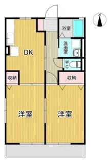 ハイムK【2階】の間取り