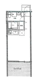アルテミス代沢【1階】の間取り