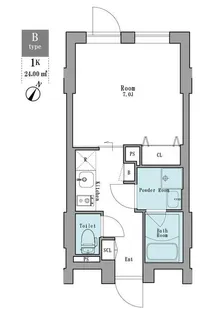 LEGALAND武蔵小山【3階】の間取り