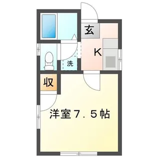 ブラン柏【2階】の間取り