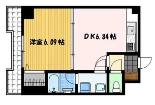 イ・メゾン麹屋【9階】の間取り