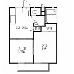 ボヌール II棟【1階】の間取り