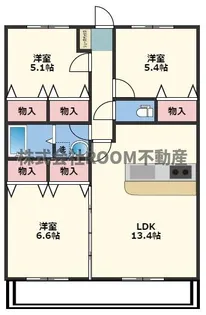 グランクレシェンテ【3階】の間取り