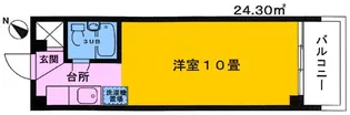 カーサ相生A棟【12階】の間取り