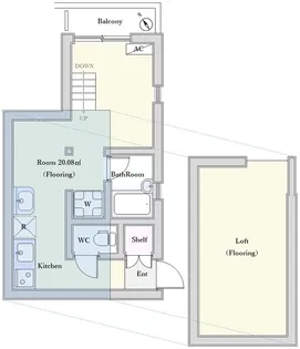 クラウドN【2階】の間取り