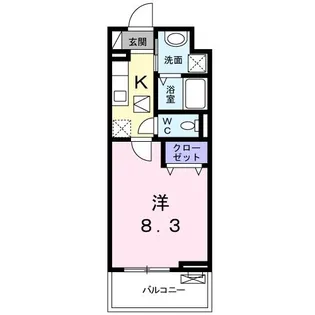 ボヌール アヴニール IV【1階】の間取り