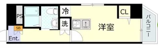 シャンボール門前仲町【4階】の間取り