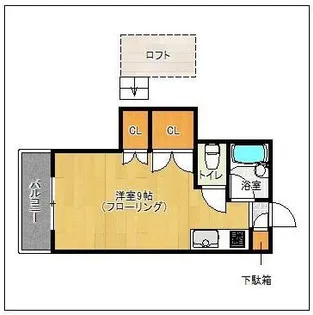ミュゼットII【1階】の間取り
