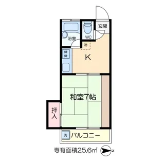 スズキコーポ【2階】の間取り