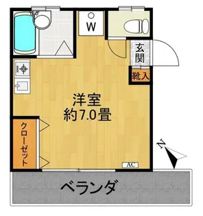 第3シャトル矢島【3階】の間取り