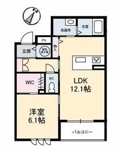 ル・シエール【3階】の間取り