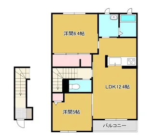 シャーメゾンクレシア【2階】の間取り