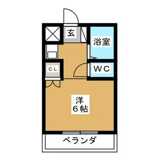 パークシティ水野【2階】の間取り