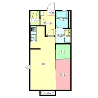 La’mer(ラ・メール)【1階】の間取り