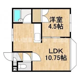 ベルメゾン【2階】の間取り
