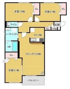 Excellence【2階】の間取り