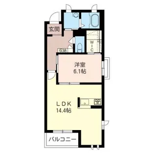 カーサ・ドマーニ【3階】の間取り