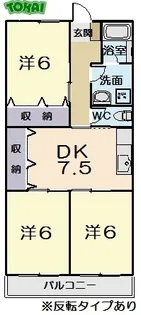 佐久間ハイツ【3階】の間取り