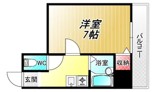 サンライフ近江堂【3階】の間取り