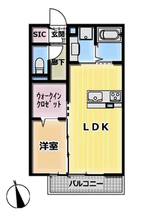 アヴォンリー【2階】の間取り