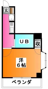 ロイヤルハイム上野【2階】の間取り