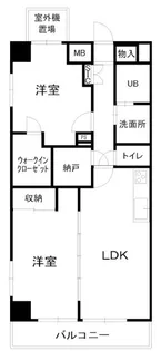 コーストワン【10階】の間取り