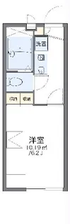レオパレスソレイユII【2階】の間取り