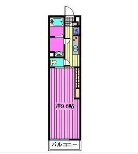 リブリ・すみれ草【2階】の間取り