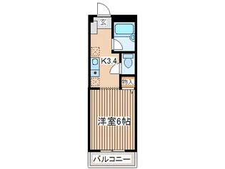 M.サンライフガ-デン【2階】の間取り
