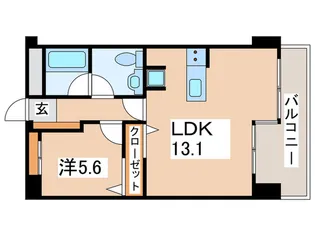 コナビレッジ【4階】の間取り