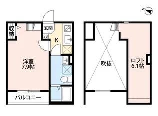 オストセレーネ【1階】の間取り