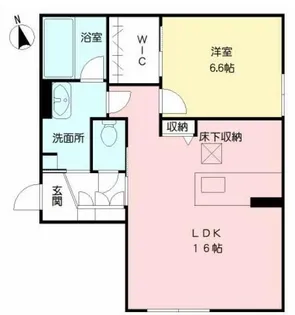 Life stage 楠ノ木【1階】の間取り