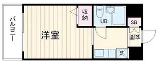 ロザール東千葉【4階】の間取り