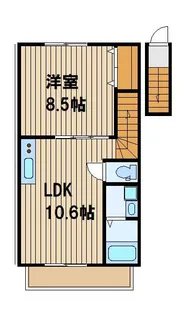 The Owl House【2階】の間取り