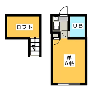 ベルグハイル池田【1階】の間取り