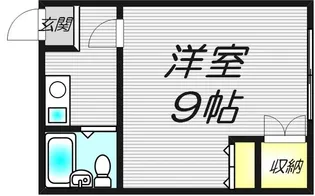 ヒューマンビレッジ【3階】の間取り