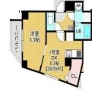 AURORO【4階】の間取り