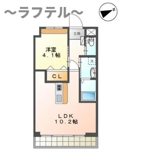 ジングレース【1階】の間取り