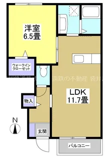 Rouge et Blanc【1階】の間取り