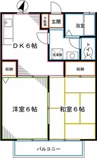 グレイス パルII【2階】の間取り