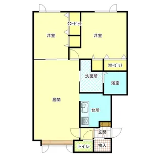 アール【2階】の間取り
