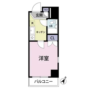 菱和パレス月島【3階】の間取り