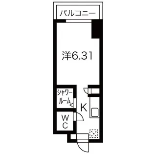 N.S.ZEAL東別院中駒ビル【5階】の間取り