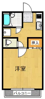 エルピアK【2階】の間取り