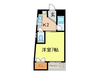 今池七福ビル【5階】の間取り