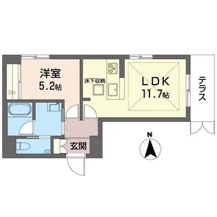 コーポ サヨ【1階】の間取り