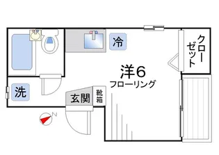 パークヒルズ【4階】の間取り