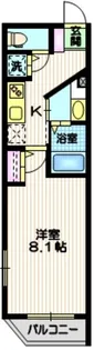 パークコンフォート荻窪【2階】の間取り